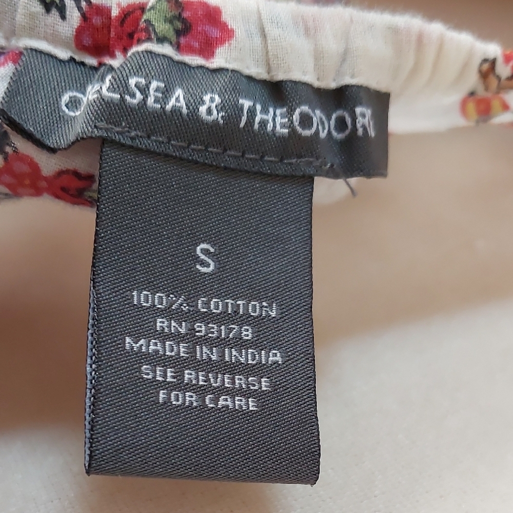 Chelsea & Theodore Multicolor Paisley Midi Dress - Picture 6 of 9